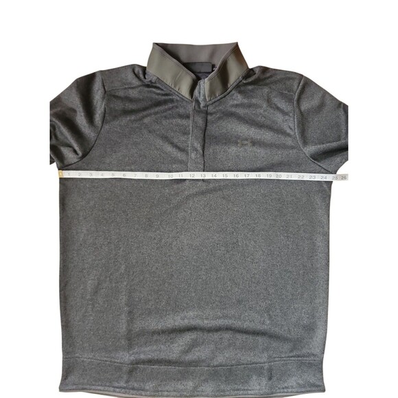 Under Armour Golf Storm Sweater Mens 2XL Olive Performance Coldgear Gorpcore UA - Picture 6 of 8